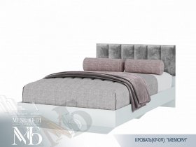 Кровать 1,2м Мемори КР-09 в Новолуговом - novolugovoe.mebel-nsk.ru | фото