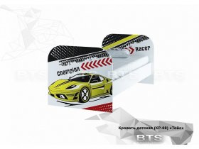 Кровать детская Тойс Champion КР-08 (BTS) в Новолуговом - novolugovoe.mebel-nsk.ru | фото