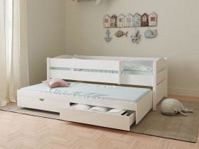 Кровать двухуровневая с ящиками «Лапландия» в Новолуговом - novolugovoe.mebel-nsk.ru | фото