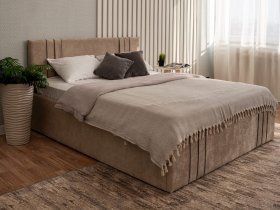 Кровать двуспальная 1,4м с подъем. мех. Леванте в Новолуговом - novolugovoe.mebel-nsk.ru | фото