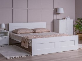 Кровать двуспальная 1,6м Сириус в Новолуговом - novolugovoe.mebel-nsk.ru | фото