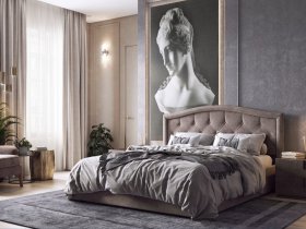 Кровать двуспальная 1,8м Верона-2 в Новолуговом - novolugovoe.mebel-nsk.ru | фото