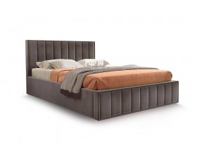 Кровать мягкая 1,6 Вена стандарт, вар.3 в Новолуговом - novolugovoe.mebel-nsk.ru | фото