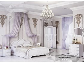 Модульная спальня «Филадельфия» в Новолуговом - novolugovoe.mebel-nsk.ru | фото