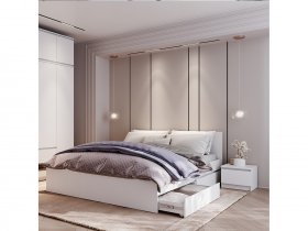 Модульная спальня Симпл в Новолуговом - novolugovoe.mebel-nsk.ru | фото