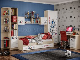Модульная спальня Вега NEW Boy в Новолуговом - novolugovoe.mebel-nsk.ru | фото