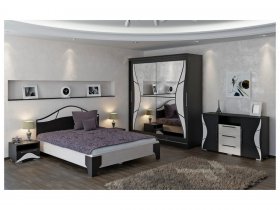 Модульная спальня Верона (Линаура) в Новолуговом - novolugovoe.mebel-nsk.ru | фото