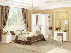 Модульная спальня Версаль (Витра) в Новолуговом - novolugovoe.mebel-nsk.ru | фото