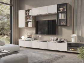 Модульная стенка Урбан в Новолуговом - novolugovoe.mebel-nsk.ru | фото