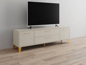 Тумба под ТВ Парус-13 (кашемир) в Новолуговом - novolugovoe.mebel-nsk.ru | фото